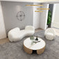 Contemporary Curved Sofa in Beige for Apartment 28.35" High Sofa Clearhalo 'furn' 'furn_sofas' 'Furniture' 'Living Room Furniture' 'Sofa' 'sofas' 1200x1200_7a87fb19-c454-4823-aa22-e47f7945ad2d