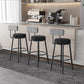 Industrial Footrest Counter Stool Low Back Armless Bar Chair
