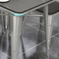 Metal Industrial Indoor Table Sintered Stone Top Table for Dining Room