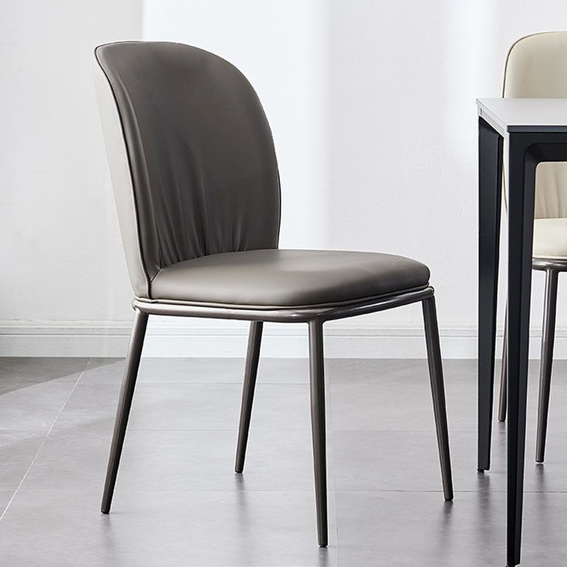 Industriële stijl stoel eetstoelen zonder melaten met metalen benen voor thuis