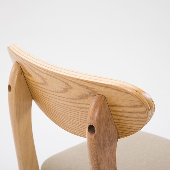 Scandinavian Oak Wood Home Stool Matte Finish Upholstered Bar Stools Clearhalo 'Bar Furniture' 'Bar Stools' 'bar_stools' 'furn' 'furn_bar_stools' 'Furniture' 'furniture_bar_stools' 'Kitchen & Dining Furniture' 1200x1200_7a8c232b-54e8-49c0-8378-ab7b81bf4499