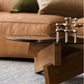 Contemporary Cross Legs Coffee Table 1 Single Wood Cocktail Table Clearhalo 'Coffee & Accent Tables' 'Coffee Tables' 'coffee_tables' 'furn' 'furn_coffee_tables' 'Furniture' 'furniture_coffee_tables' 'Living Room Furniture' 1200x1200_7a8cb7ff-d9bc-4184-b612-9d21c0302650