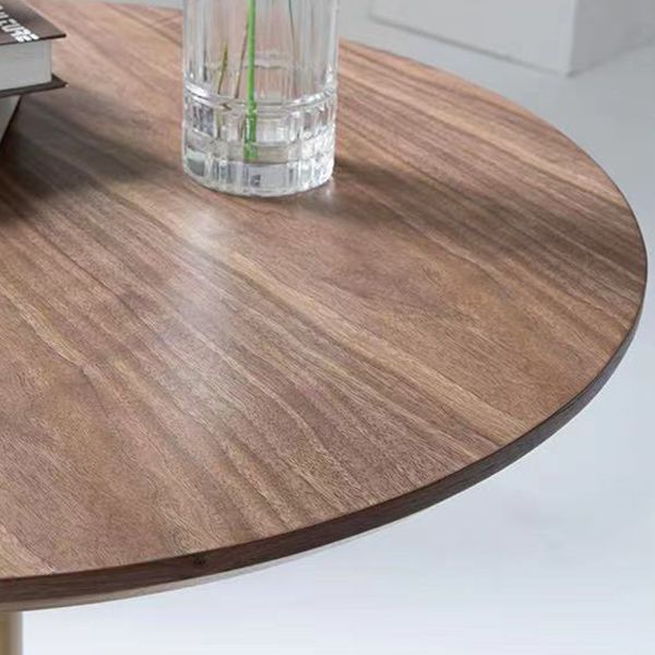 Metal Contemporary Round Dining Table Solid Wood Top Table for Dining Room Clearhalo ' dining_table' 'Dining Tables & Seating' 'Dining Tables' 'furn' 'furn_dining_table' 'Furniture' 'furniture_dining_table' 'Kitchen & Dining Furniture' 'kitchen&dining_furn' 'kitchen' 'kitchen_dining_table' 1200x1200_7a8d1cec-2f8b-4f14-9e27-1f4c259358c6