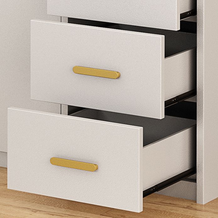 Witte kleur houten garderobe eigentijdse stijl garderobe kast voor thuis