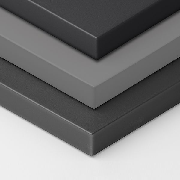 Soporte de televisión de esquina contemporáneo de 70 " / 90", gabinete de televisión de madera diseñado en gris