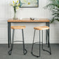 1/2/3 Pieces Industrial Rectangle Pub Table Set Solid Wood Counter Table Set Clearhalo 'Bar Furniture' 'furn' 'furn_home_bar_bar_sets' 'Furniture' 'Home Bars & Bar Sets' 'home_bar_bar_sets' 'Kitchen & Dining Furniture' 1200x1200_7a951770-f75b-4b94-8a71-78669a943d8e