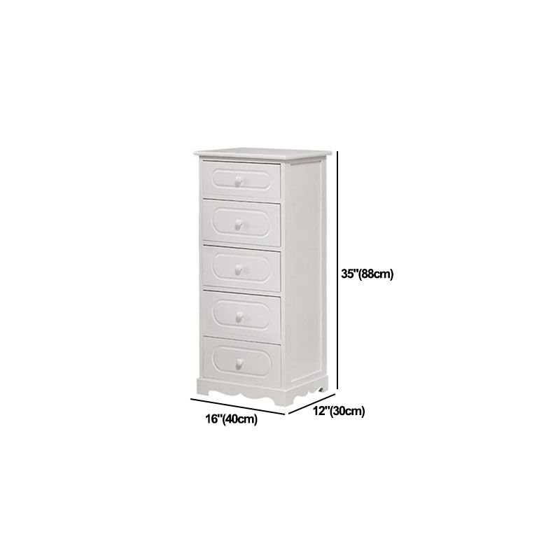 12" W Solid Wood Lingerie Chest Vertical Storage Chest with Drawers Clearhalo 'Bedroom Furniture' 'Dressers & Chests' 'dressers_chests' 'furn' 'furn_dressers_chests' 'Furniture' 1200x1200_7a96b5f8-41bc-4862-9bf3-640d52994c19