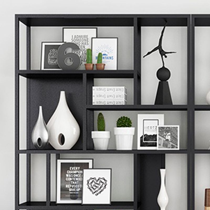 Modern Style Metal Bookshelf Open Etagere Shelf Bookcase for Office Clearhalo 'Bookcases' 'Furniture' 'furniture_bookcases' 'kitchen' 'kitchen_bookcases' 'Living Room Furniture' 'Office Furniture' 1200x1200_7a9b6820-3aaa-4b83-8f70-0a53728ac9d2