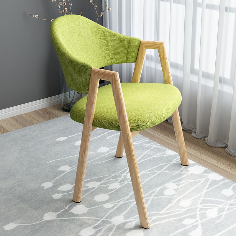 Contemporary Metal Dining Arm Chair Velvet Dining Side Chair for Home Use Clearhalo ' kitchen&dining_furn' 'Dining Chairs' 'Dining Tables & Seating' 'dining_chair' 'furn' 'furn_dining_chair' 'Furniture' 'furniture_dining_chair' 'Kitchen & Dining Furniture' 'kitchen' 1200x1200_7a9d7322-bde2-4de5-9d62-a9564501b745