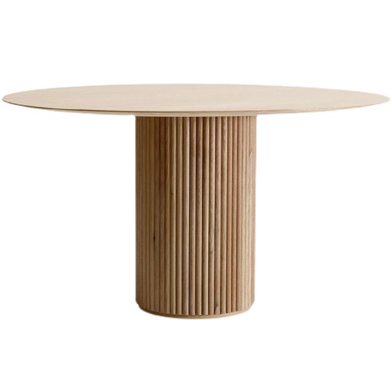 Pine Solid Wood Dining Table Simple Style Round Dining Site Table with Pedestal Casual Clearhalo ' dining_table' 'Dining Tables & Seating' 'Dining Tables' 'furn' 'furn_dining_table' 'Furniture' 'furniture_dining_table' 'Kitchen & Dining Furniture' 'kitchen&dining_furn' 'kitchen' 'kitchen_dining_table' 1200x1200_7a9da523-5389-4c87-b5d4-4ce8ad7dfefe