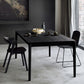 Modern Black Solid Wood Dining Table Rectangle Kitchen Dining Table with 4 Legs Base Clearhalo ' dining_table' 'Dining Tables & Seating' 'Dining Tables' 'Furniture' 'furniture_dining_table' 'Kitchen & Dining Furniture' 'kitchen&dining_furn' 'kitchen' 'kitchen_dining_table' 1200x1200_7a9eb8c0-bcee-4aec-adc2-f0d7be39bed3