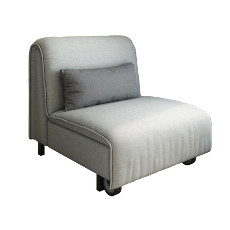 枕には、ソファ布団クッションバックアームレススリーパーソファが含まれていました