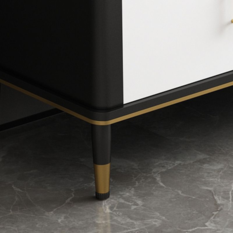 Contemporary TV Media Console Stone TV Stand Console with Drawer Clearhalo 'furn' 'furn_tv_stands_entertainment_centers' 'Furniture' 'Living Room Furniture' 'TV Stands & Entertainment Centers' 'TV Stands & Media Storage Furniture' 'tv_stands_entertainment_centers' 1200x1200_7aa0e7e1-89f7-428f-b6dd-638692fee78f