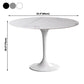 Simplicity Round Dining Table Sintered Stone Table with Tulip Base for Dining Room Clearhalo ' dining_table' 'Dining Tables & Seating' 'Dining Tables' 'furn' 'furn_dining_table' 'Furniture' 'furniture_dining_table' 'Kitchen & Dining Furniture' 'kitchen&dining_furn' 'kitchen' 'kitchen_dining_table' 1200x1200_7aa50b32-2248-4dda-b898-7c565653f2f5