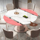 Sintered Stone Dining Table Set 1/2/5/7 Pieces Dining Set for Kitchen