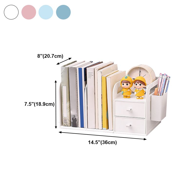 Contemporary Style Bookcase Plastic Bookshelf for Office and Dormitory Clearhalo 'Bookcases' 'furn' 'furn_bookcases' 'Furniture' 'furniture_bookcases' 'Office Furniture' 1200x1200_7ab95659-7cb6-4621-8420-759ae4b08c83