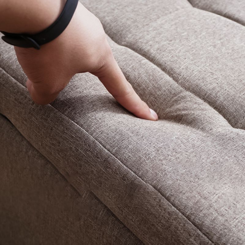 Panchina d'ingresso imbottita moderna da 15,7 "W cusoned Ottoman Bench