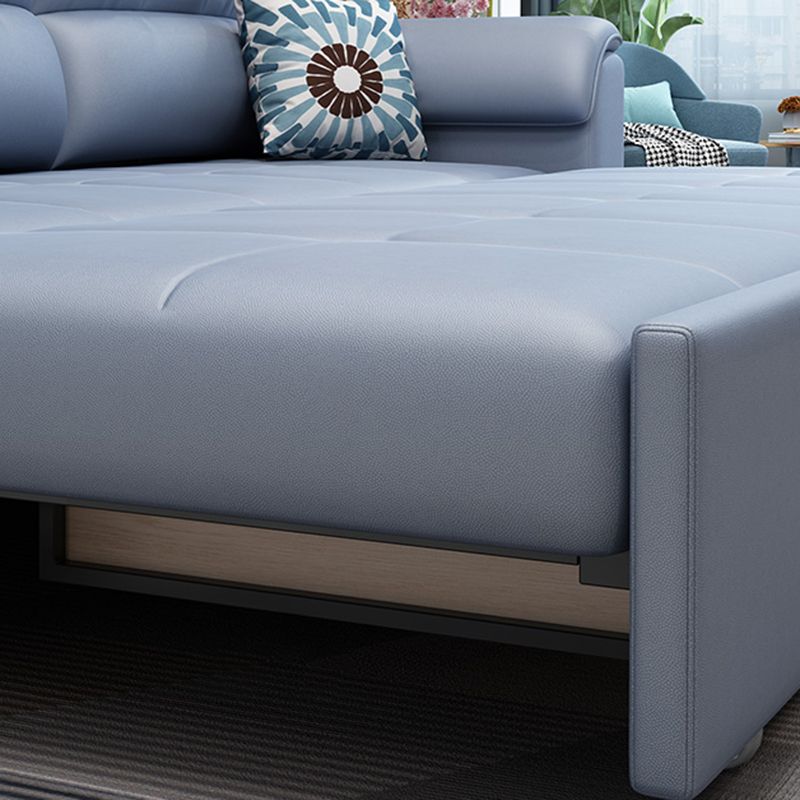 Mélange de coton et faux biscuit en cuir