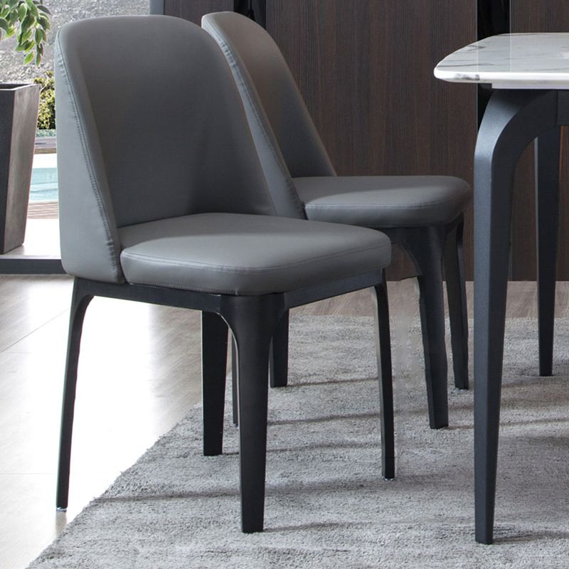 Industrial Restaurant Upholstered Side Chair Matte Finish Parsons Dining Chair Clearhalo ' kitchen&dining_furn' 'Dining Chairs' 'Dining Tables & Seating' 'dining_chair' 'furn' 'furn_dining_chair' 'Furniture' 'furniture_dining_chair' 'Kitchen & Dining Furniture' 'kitchen' 1200x1200_7abc266c-4b67-4444-bf08-e895e731ba0d