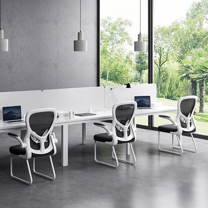 Silla de oficina de armas extraíble sin angustia ergonómica silla de escritorio moderno