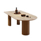 Irregular Shape Table for Restaurant Solid Wood Island Table with 3 Legs Clearhalo 'Dining Tables & Seating' 'Dining Tables' 'dining_table' 'furn' 'furn_dining_table' 'Furniture' 'furniture_dining_table' 'Kitchen & Dining Furniture' 'kitchen' 'kitchen_dining_table' 1200x1200_7abed73a-2cb3-4804-8017-c51a4fb25092