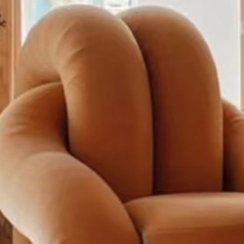 Indoor Dining Side Chair Metal and Upholstered Side Chair for Home