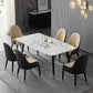 1/2/4/5/7 Pieces Modern Dining Room Set with Rectangle Table Dining Set Clearhalo 'Dining Room Sets' 'Dining Tables & Seating' 'dining_room_set' 'furn' 'furn_dining_room_set' 'Furniture' 'furniture_dining_room_set' 'Kitchen & Dining Furniture' 'kitchen&dining_furn' 'kitchen' 1200x1200_7ac41d6d-3938-4a96-aba2-3261b13dba66