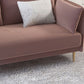 Mid-Century Modern Square Arm Sofa 32.2-In High Cushions Slipcovered Sofa Clearhalo 'furn' 'furn_sofas' 'Furniture' 'furniture_sofas' 'kitchen' 'kitchen_sofas' 'Living Room Furniture' 'Sofa' 'sofas' 1200x1200_7acb2b74-1d38-4f12-ad5f-c12ec97cf62e