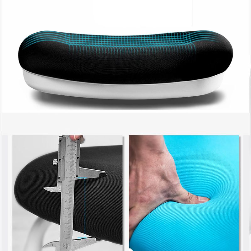 Silla de oficina moderna Armas fijas Tapizadas sin silla angustiante