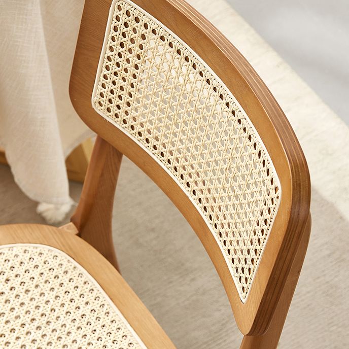 Massive Holzküche Essstühle offene Stühle in natürlicher Weise