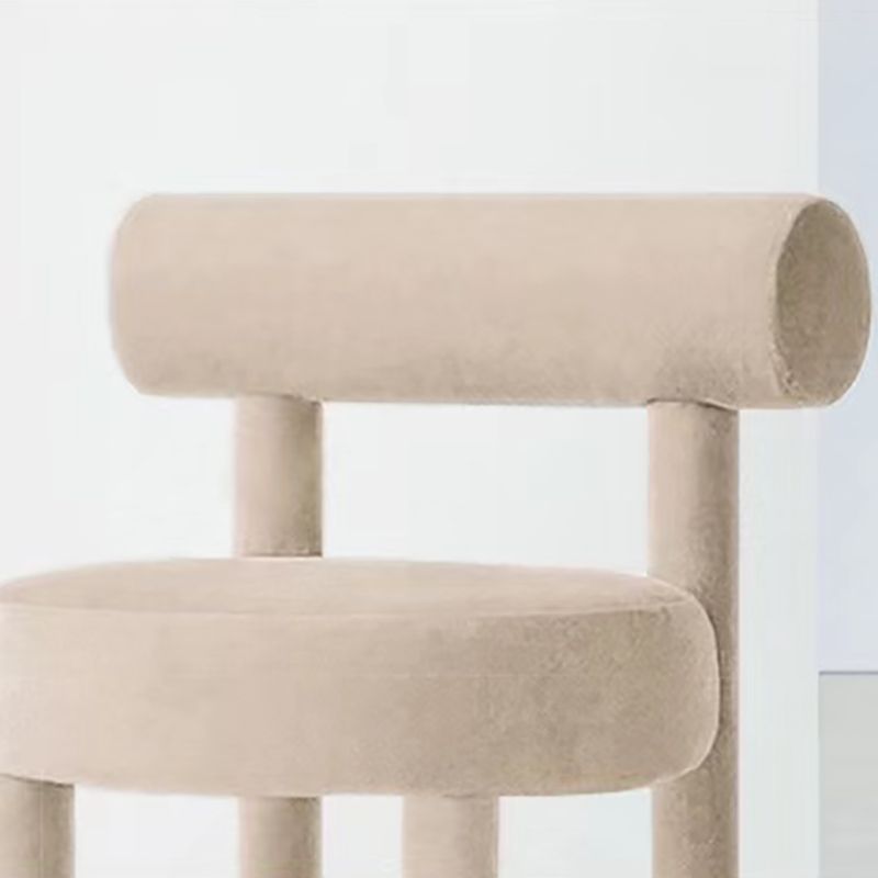Modern Style Side Chair Upholstered Open Back Armless Dining Chair for Home Clearhalo 'Dining Chairs' 'Dining Tables & Seating' 'dining_chair' 'furn' 'furn_dining_chair' 'Furniture' 'Kitchen & Dining Furniture' 1200x1200_7accd893-a7e4-4815-91aa-bdca5fbd0d9c