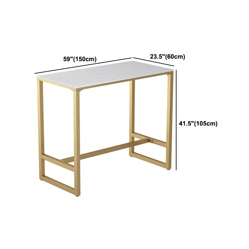 Juego de mesa de pub de piedra moderna, mesa fija de 1/2/3/5 piezas, mesa de mostrador para comedor