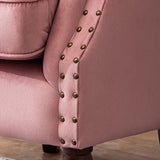 Removable Cushions Chair29.5" L x29.1"W x35.0"H Basic Four Legs Chair Clearhalo 'Accent Chairs' 'accent_chairs' 'Chairs & Seating' 'Furniture' 'furniture_accent_chairs' 'Living Room Furniture' 1200x1200_7ace7d3f-9a55-498c-b8a3-280a4778d317