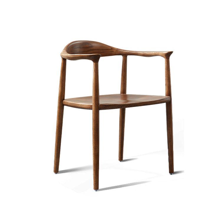 Traditional Ash Arm Dining Chairs Solid Wood Open Back Home Armchairs Clearhalo ' kitchen&dining_furn' 'Dining Chairs' 'Dining Tables & Seating' 'dining_chair' 'furn' 'furn_dining_chair' 'Furniture' 'furniture_dining_chair' 'Kitchen & Dining Furniture' 'kitchen' 1200x1200_7acfbfa4-8623-4a57-85d9-4ece61d46901