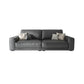 Stain-Resistant Faux Leather Sofa Square Arm Cushion Back Couch, Black Clearhalo 'furn' 'furn_sofas' 'Furniture' 'furniture_sofas' 'Living Room Furniture' 'Sofa' 'sofas' 1200x1200_7ad07176-2453-47aa-ae01-514679c2a5c9