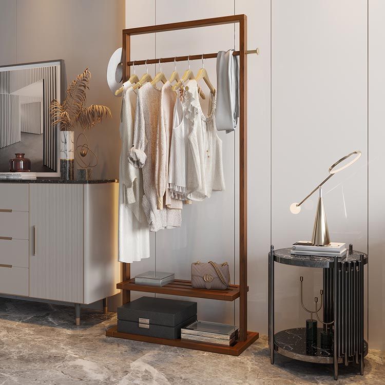 Contemporary Bedroom Armoire Solid Wood Storage Cabinet with Shelves Clearhalo 'Armoires & Wardrobes' 'armoires_wardrobes' 'Bedroom Furniture' 'furn' 'furn_armoires_wardrobes' 'Furniture' 1200x1200_7ad198a3-3a11-494f-a2a0-a2f5cc09d765