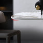 Metal Traditional Luxury Table Rectangle Sintered Stone Dining Table with Pedestal Base Clearhalo ' dining_table' 'Dining Tables & Seating' 'Dining Tables' 'furn' 'furn_dining_table' 'Furniture' 'furniture_dining_table' 'Kitchen & Dining Furniture' 'kitchen&dining_furn' 'kitchen' 'kitchen_dining_table' 1200x1200_7ad42dec-0c76-45c8-972f-797130fe22da