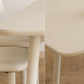 White Rectangle Dining Room Table Modern Dinner Room Kitchen Table Clearhalo 'Dining Tables & Seating' 'Dining Tables' 'dining_table' 'furn' 'furn_dining_table' 'Furniture' 'Kitchen & Dining Furniture' 1200x1200_7ad4dc4d-454b-4fd8-ae76-2f85264991e0