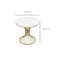 Glam Style Dinette Set for Home 1/2/5 Pieces Polished Finish Dining Table Set Clearhalo 'Dining Room Sets' 'Dining Tables & Seating' 'dining_room_set' 'furn' 'furn_dining_room_set' 'Furniture' 'Kitchen & Dining Furniture' 1200x1200_7ad73e50-b1f7-4df5-825c-fa4d7b128cd4