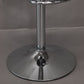 Taburete de bar con patas de metal para interiores, altura ajustable, con reposapiés