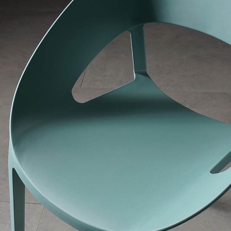 Minimalist Style Plastic Dining Armless Chair Open Back Dining Side Chair Clearhalo ' kitchen&dining_furn' 'Dining Chairs' 'Dining Tables & Seating' 'dining_chair' 'furn' 'furn_dining_chair' 'Furniture' 'furniture_dining_chair' 'Kitchen & Dining Furniture' 'kitchen' 1200x1200_7addc7f0-34d1-40cb-a496-17ea6fc26d81