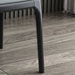 Sillas de Parsons de estilo moderno silla de comedor de cuero falso para comedor