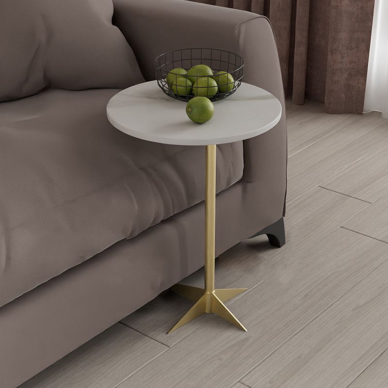 1 Shelf Accent Table Nightstand 19.68" Tall Glam Bedside Cabinet Clearhalo 'Bedroom Furniture' 'furn' 'furn_night_stand' 'Furniture' 'night_stand' 'Nightstands' 1200x1200_7aef9306-5e6e-4a3c-9d6b-88692b8aa70d