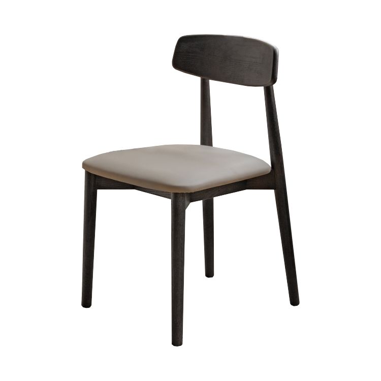 Contemporary Wood Open Back Armless Dining Chairs(Set of 1/2/4/6/8) Clearhalo 'Dining Chairs' 'Dining Tables & Seating' 'dining_chair' 'furn' 'furn_dining_chair' 'Furniture' 'Kitchen & Dining Furniture' 1200x1200_7af04f98-e0b8-499d-a7bd-d97f01644182