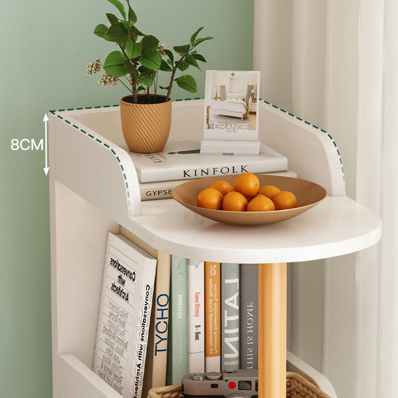 Manufactured Wood Corner Bookshelf Closed Back Vertical Bookcase for Home Clearhalo 'Bookcases' 'furn' 'furn_bookcases' 'Furniture' 'furniture_bookcases' 'Office Furniture' 1200x1200_7af2a99f-d128-4c39-9687-f279c8b9af5e