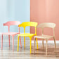 Home Modern Side Chair Stackable Open Back Plastic Dining Room Chair Set Clearhalo ' kitchen&dining_furn' 'Dining Chairs' 'Dining Tables & Seating' 'dining_chair' 'furn' 'furn_dining_chair' 'Furniture' 'furniture_dining_chair' 'Kitchen & Dining Furniture' 'kitchen' 1200x1200_7af3011b-a3fa-4b4d-abd4-e093a26b5cc6