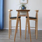 Solid Wood Pub Height Dining Table Contemporary Counter Height Table