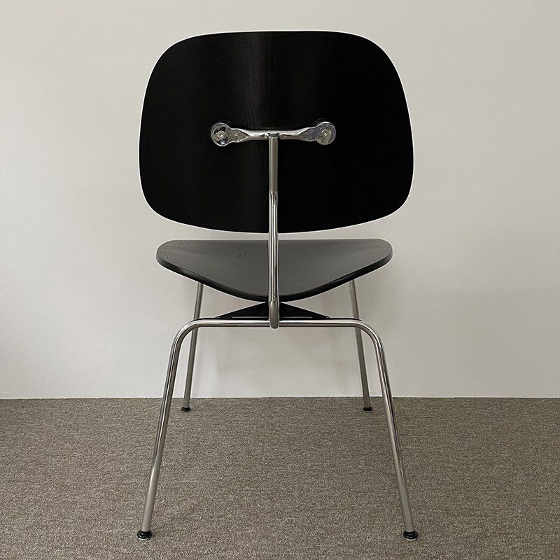 Modern Style Wooden Dining Chairs Open Back Dining Side Chair with Metal Legs Clearhalo ' kitchen&dining_furn' 'Dining Chairs' 'Dining Tables & Seating' 'dining_chair' 'Furniture' 'furniture_dining_chair' 'Kitchen & Dining Furniture' 'kitchen' 1200x1200_7afab76e-3546-4b01-99f7-619e20d9c782