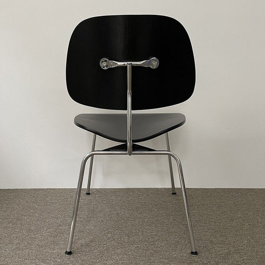 Modern Style Wooden Dining Chairs Open Back Dining Side Chair with Metal Legs Clearhalo ' kitchen&dining_furn' 'Dining Chairs' 'Dining Tables & Seating' 'dining_chair' 'Furniture' 'furniture_dining_chair' 'Kitchen & Dining Furniture' 'kitchen' 1200x1200_7afab76e-3546-4b01-99f7-619e20d9c782