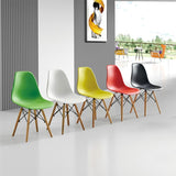 Wood Scandinavian Dining Room Side Chair Solid Back Dining Armless Chair Clearhalo ' kitchen&dining_furn' 'Dining Chairs' 'Dining Tables & Seating' 'dining_chair' 'Furniture' 'furniture_dining_chair' 'Kitchen & Dining Furniture' 'kitchen' 1200x1200_7afcd106-cc2c-4bc4-8751-0fc2ce6e5e61